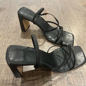H&M Block Heeled Sandals (worn once)